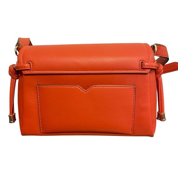 Michael Kors Burnet Orange Magnetic Flap Crossbody Bag - Picture 3 of 6